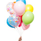 Rainbow Party Balloons (12 per pack)