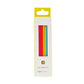 Tall Rainbow Birthday Candles (16 per pack)