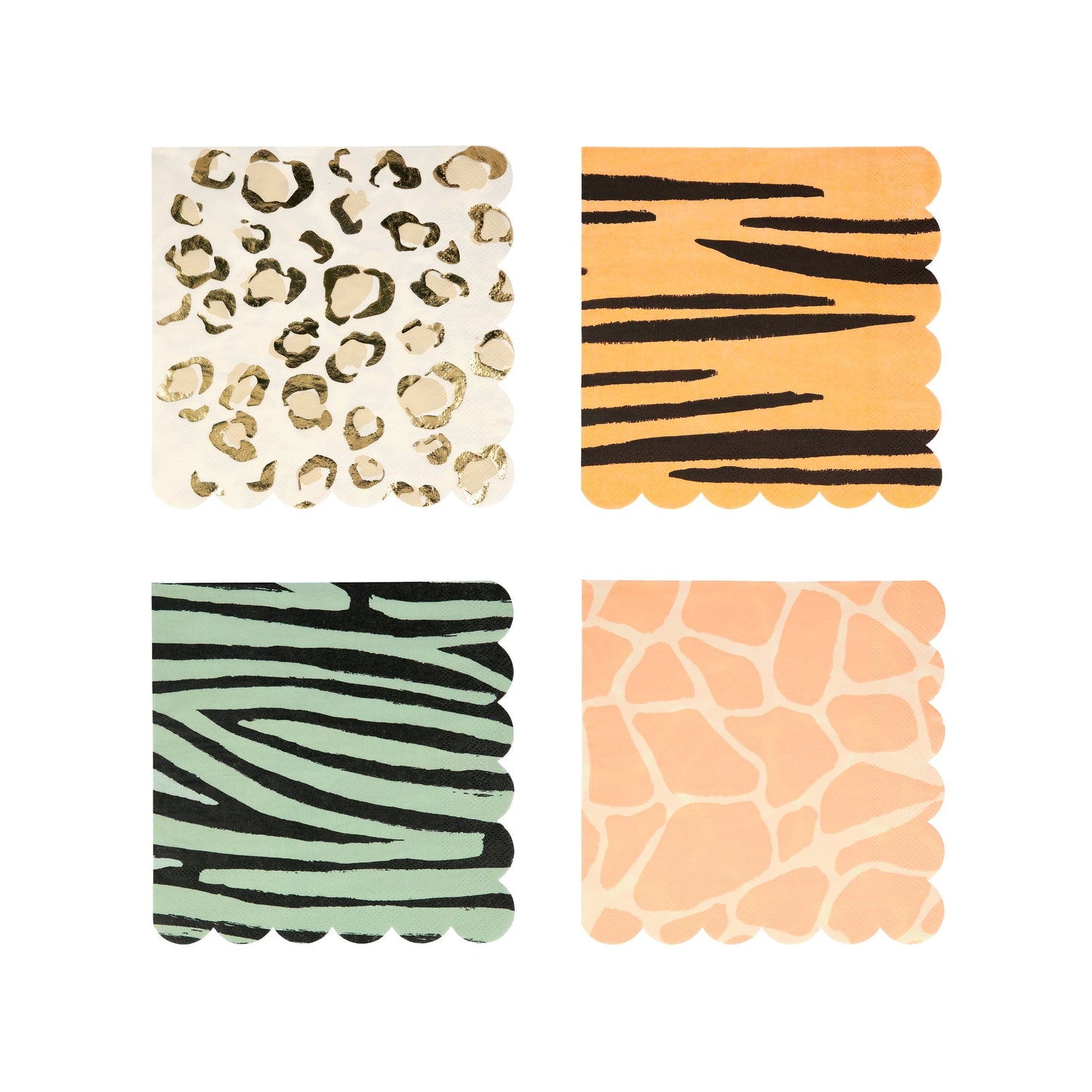 Safari Animal Print Small Napkins (16 per pack)