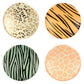 Safari Animal Print Large Plates (8 per pack)