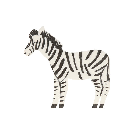 Safari Zebra Napkins (20 per pack)