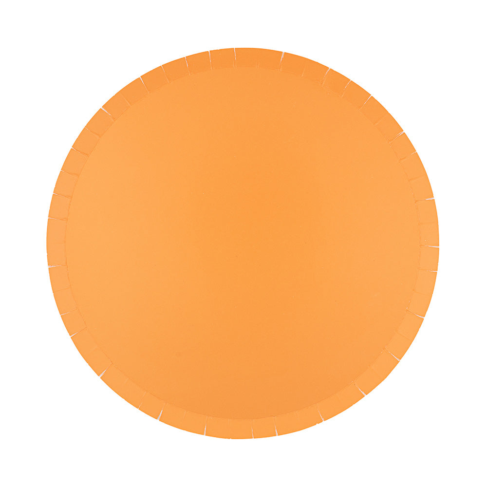 Shade Collection Apricot Dinner Plates (8 per pack)