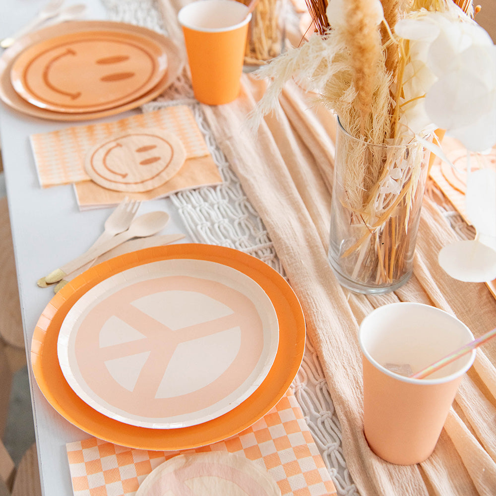 Shade Collection Apricot Dinner Plates (8 per pack)