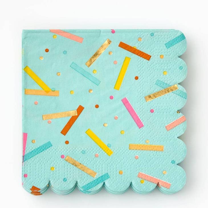 Birthday Sprinkles Cocktail Napkins (20 per pack)