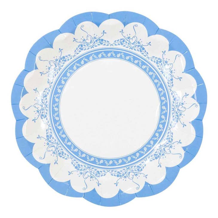 Truly Scrumptious Small Floral Plate (12 per pack)