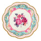 Truly Scrumptious Small Floral Plate (12 per pack)